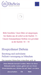 Mobile Screenshot of hospiz-da-sein.de